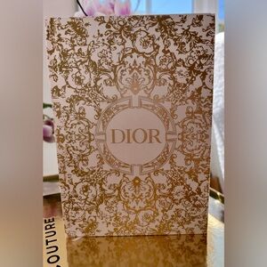 DIOR Notebook Journal White Gold Filigree